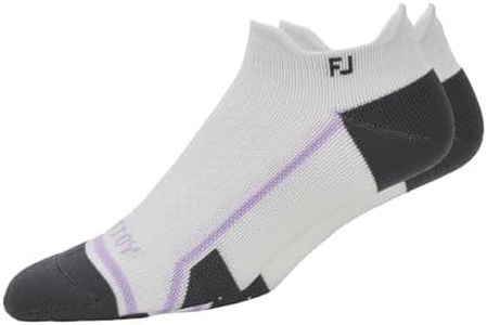 FootJoy Tech D.R.Y. Womens Roll Tab Socks - Nimbus Cloud