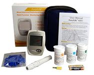 EasyLife Blood Cholesterol Monitor kit 3 in 1 Meter System, Glucose and uric Acid Test kit
