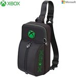 Game Traveler Xbox System S System Sling Case - Licensed and Tested by Xbox, Hard Shell Ballistic Nylon Case, Securely Holds Your System S Console, a Front Pocket Holds, Controller, HDMI Cable, Power Cord and Seagate Storage Expansion Cards