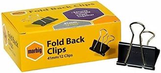 MARBIG(R) Fold Back Clips 41Mm Box 