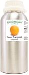 Sweet Orange Essential Oil - 16 fl oz - Aluminum Bottle - 100% Essential Oil - GreenHealth