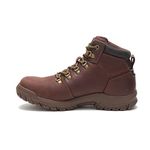 Caterpillar Women's Mae Steel Toe Waterproof Construction Boot, Cocoa, 10 W US