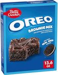 Betty Crocker OREO Brownie Mix, OREO Brownie Mix Topped With OREO Cookie Pieces, 13.6 oz