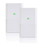 Motorola MH7022 AC2200 Mbps WiFi Up to 6000 sq. ft., Sealed Box - Pack of 2, Home Mesh Wi-Fi System, Router & Wi-Fi Extender Satellite, Parental Control, MU-MIMO Multi Device Technology