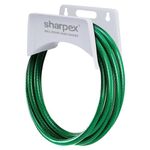 Sharpex Garden Steel Material Hose Hanger | Wall Mounted Watering Hose Holder | Heavy Duty Portable Irrigation Hose Storage Rack | Durable Metal Support Stand for Home & Outdoor Use | Silver