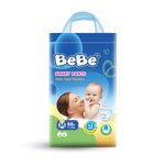 BeBe Baby Diaper Pants - Medium Pack of 1, 5-11 Kg Triple Leakage Protection & Extra Comfort Jumbo Pack (68 Piece, M)