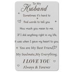 Husband Gifts,Husband Birthday Card,Husband Birthday Gifts,Christmas Husband Gifts,Best Husband Gifts,Love Gifts for Him,Valentines Card Husband,Valentines Husband Gifts,Husband Anniversary Card