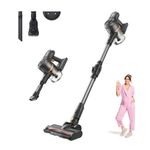 DREAME Mova J20 Cordless Stick Vacuum Cleaner, 17K Pa Powerful Suction, 6x2200 mAh Battery, 50 Minutes Running Time, Folding Tube for Corner Cleaning, 0.5 Litre