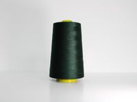 Marent Overlocking Sewing Machine Polyester Thread x Four 5000 Yards Cones White Black Natural Navy Red (Dark Green)