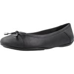 Geox Women's D Charlene C Ballet Flat, Schwarz, 4 UK