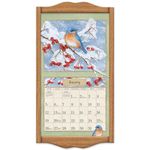 Perfect Timing Classic Oak Calendar Frame, 14.3 x 27.5-Inch (1016009)