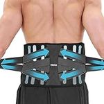 PROIRON Lower Back Support Belt for Men and Women - Lumbar Support Brace for Pain Relief, Sciatica, Scoliosis, Hernated Disc - Adjustable and Breathable (2 Sizes M/L - Waist 70cm to 115cm)