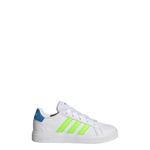 adidas NEO Kids GRAND COURT K white/solar green/blue rush 5