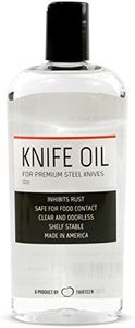Thirteen Chefs Knife and Honing Oil 12oz - Food Safe, Protects Carbon Steel Knives, Sharpening Stone Ready, Made for Chefs