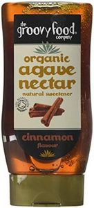 Groovy Food Company Organic Agave Nectar, Cinnamon, 250 ml, (Pack of 3)