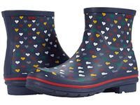 Skechers Women's RAIN Check Love Splash Boot, Navy and Multi Print Rubber, 3 UK