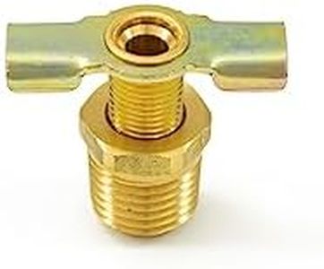 1/4" NPT Brass Drain Cock Fitting