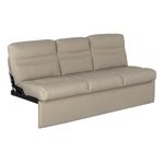 Thomas Payne RV Jackknife Sofa, 68", Transitions to Bed, Fold-Down Center, Cupholders, PolyHyde Fabric, High-Density Foam, Included Kickboard, Altoona - 2020135025