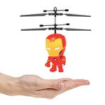 Marvel Licensed Iron Man 3.5 Inch Flying Figure IR UFO Big Head Helicopter