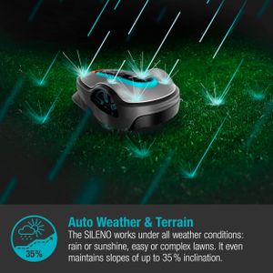 Gardena SILENO Life Robot Lawn Mower – 1000m² Automatic Cutting