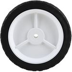 Arnold 490-322-0003 Universal Offset Replacement Lawn Mower Wheel, Plastic, 8-in. - Quantity 1