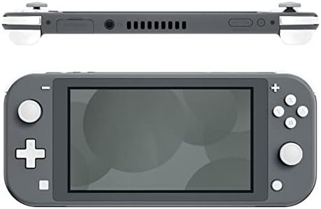 eXtremeRate White Replacement ABXY Home Capture Plus Minus Keys Dpad L R ZL ZR Trigger for Nintendo Switch Lite, Full Set Buttons Repair Kits with Tools for Nintendo Switch Lite