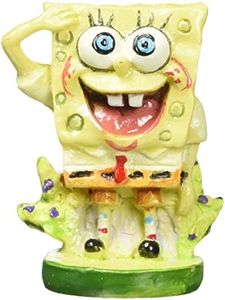 Penn Plax Spongebob Squarepants Resin Replica Aquarium Ornament, Mini