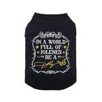 Doggy Parton in a World Full of Jolenes Be A Dolly Black Shirt for Pets - L (22120736)