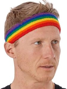 Running Headbands for Men and Women - Athletic Sweatband - Terry Cloth Bands for Basketball, Tennis, Football, Gym, Running, Cosplay & Costumes