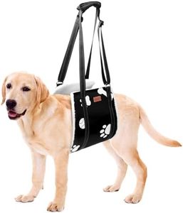 LOOBANI Dog Lift Harness for Back Legs, Portable Dog Sling for Large Dogs Hind Leg Support, Comfortable Leg Support Assistance for Elderly Dogs with Hip, ACL Brace, Senior, Injured (X-Large)