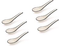 VolCraft Ceramic Handmade Soup Spoon (Set of 6).