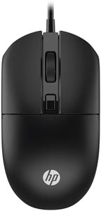 HP M070 Ergonomic Wired Mouse/ 1.5M USB Cable/Optical Engine/Accurate Positioning/ 1600 DPI with Adjustable DPI 1000-1200/3 Years Warranty