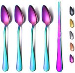 HOMQUEN 4 Piece Grapefruit Spoons a