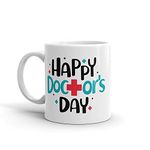 Oye Happy - Happy Doctor's Day Mug - Coffee Mug for Doctors to Gift on Doctor's Day (Ceramic) (Microwavable) (330 ml)