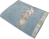 Avanti Home - Sand Shells Collection - Bath Towel, Mineral