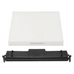 Hoypeyfiy Cabin Air Filter with Filter Access Door Kit replacement for Ram 1500 2500 3500 replace 68318365AA, 68406048AA Air Filter