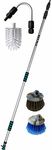 Ezy Flo Deluxe High Reach Gutter/Window/Patio Cleaning Kit Silver