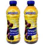 Sunsweet Amazin Prunes Juice Natural digestive Health Delicious Drink Enjoy Every Day 946ml (Pack Of 2)