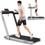 Goplus 2 in 1 Folding Treadmill wit