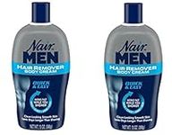 Nair Hair Remover for Men Hair Remover Body Cream, 13 oz (2-Pack)