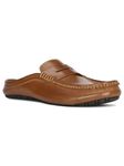 Bata Mark Mule Mens Casual Slip-On Loafer in Tan Light Brown