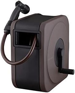 Takagi Box Next Hose Reel (Brown, 66.4 ft (20 m)