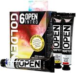Golden Artist Colors, Open Slow-Drying Acrylics, 6-Color Intro Set