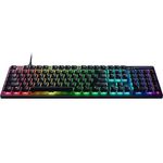 Razer DeathStalker V2 Gaming Keyboard: Low-Profile Linear Red Optical Switches - Ultra-Durable Coated Keycaps - Multi-functional media button and media roller - Chroma RGB-Black-RZ03-04500100-R3M1