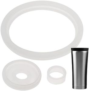 IMPRESA 2 Sets of Gaskets for Thermos Sipp (TM) 16 Oz Travel Tumbler/Mug Gaskets/Seals - BPA-/Phthalate-/Latex-Free - 2 Full Replacements Per Kit