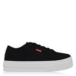 Levi's Women’s 230704-1733 Tijuana Trainers, Black (Regular Black 59), 5 UK