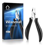 Wanmat Toenail Clippers for Thick Nails,Nail Clippers for Seniors Toe Nail Clippers Adult Long Handle Safety Ingrown Toenail Tool Fingernail Clippers