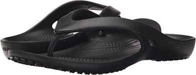 Crocs Women's Kadee II W Flip-Flop, Black, 9 M US