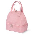 Light Pink Lunch Bag For Girls