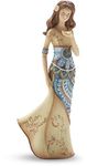 Pavilion Gift company Perfectly Paisley 7-1/2-Inch Figurine Holding Flower, Sister